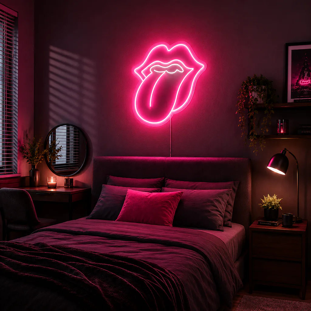 Rolling Stones Neon Sign