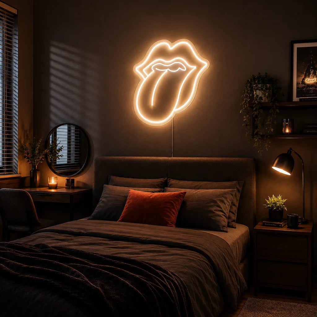 Rolling Stones Neon Sign