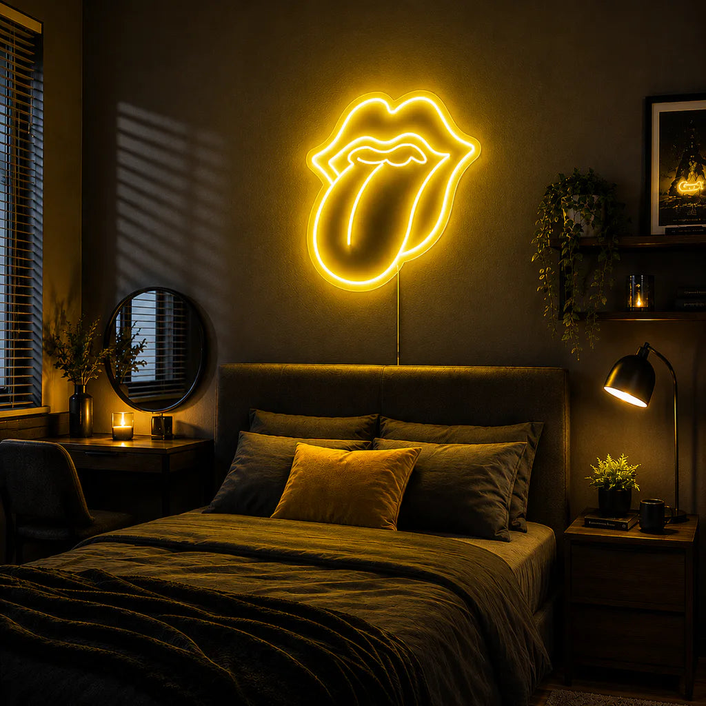 Rolling Stones Neon Sign