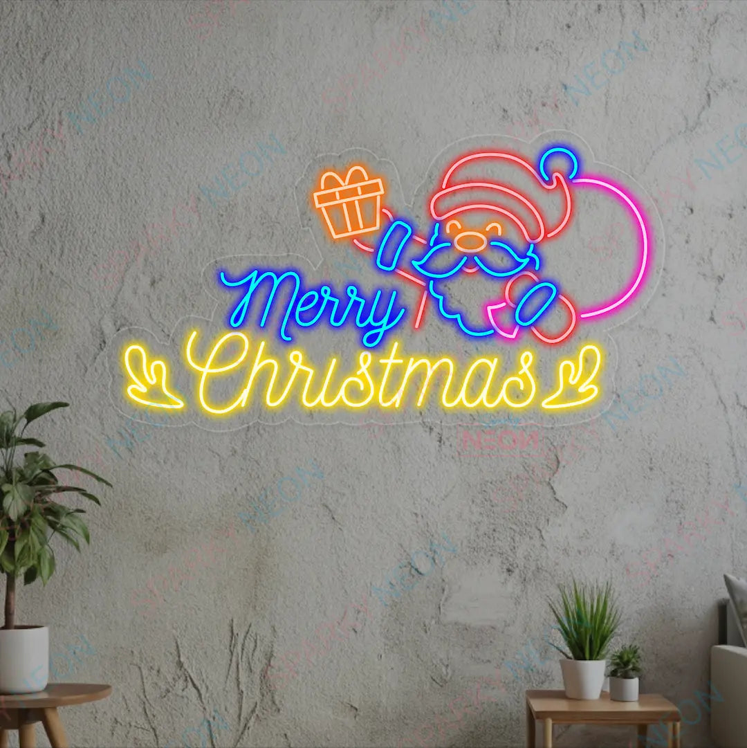 Merry Christmas Neon Light Sign