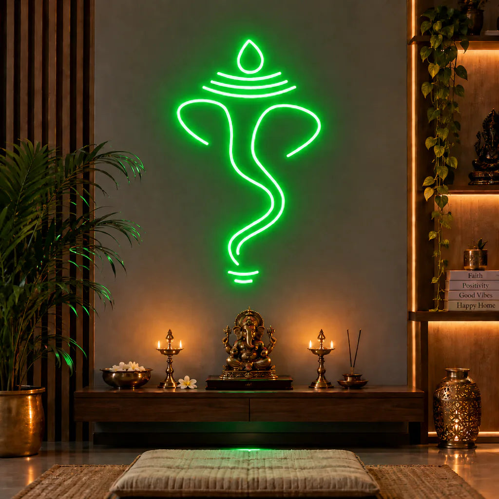 Shri Ganesha Neon Sign