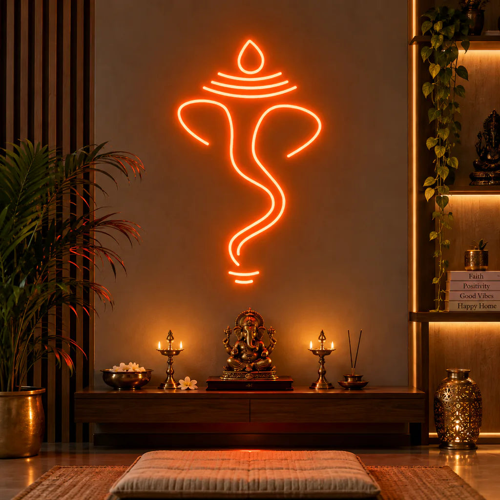 Shri Ganesha Neon Sign