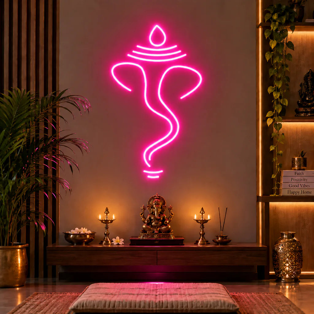 Shri Ganesha Neon Sign