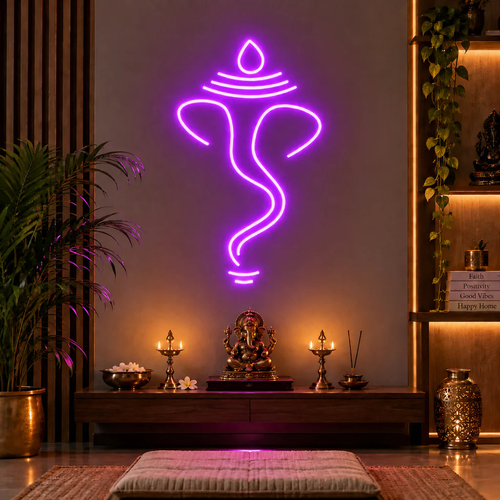 Shri Ganesha Neon Sign
