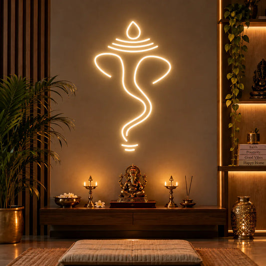 Shri Ganesha Neon Sign