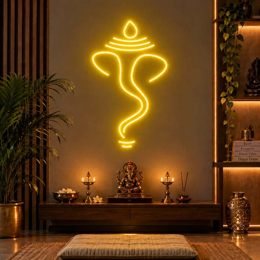 Shri Ganesha Neon Sign