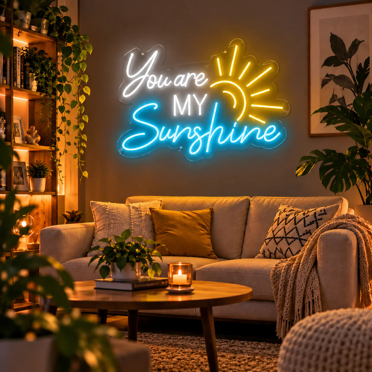 You Are My Sunshine Neon Sign