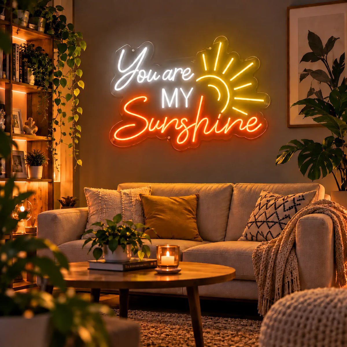You Are My Sunshine Neon Sign