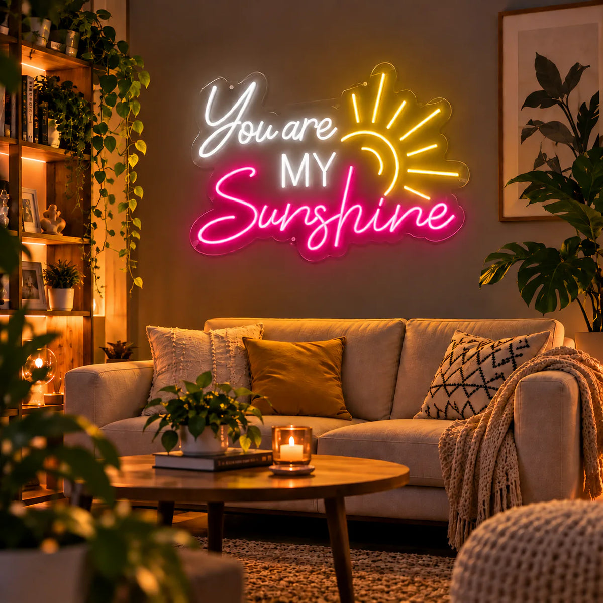 You Are My Sunshine Neon Sign