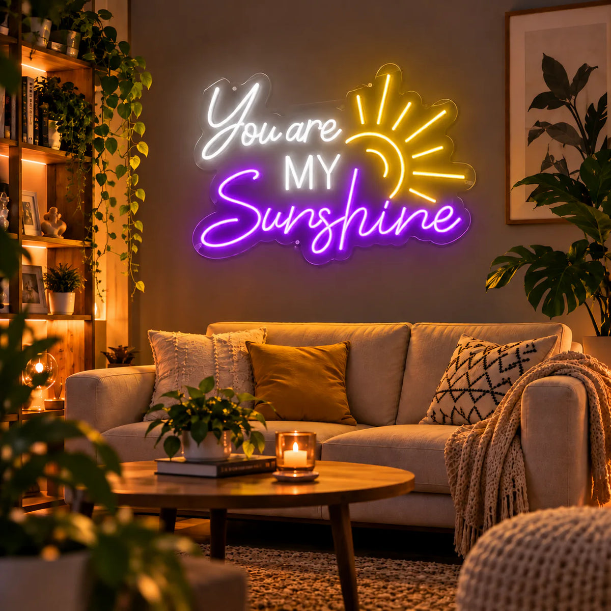 You Are My Sunshine Neon Sign