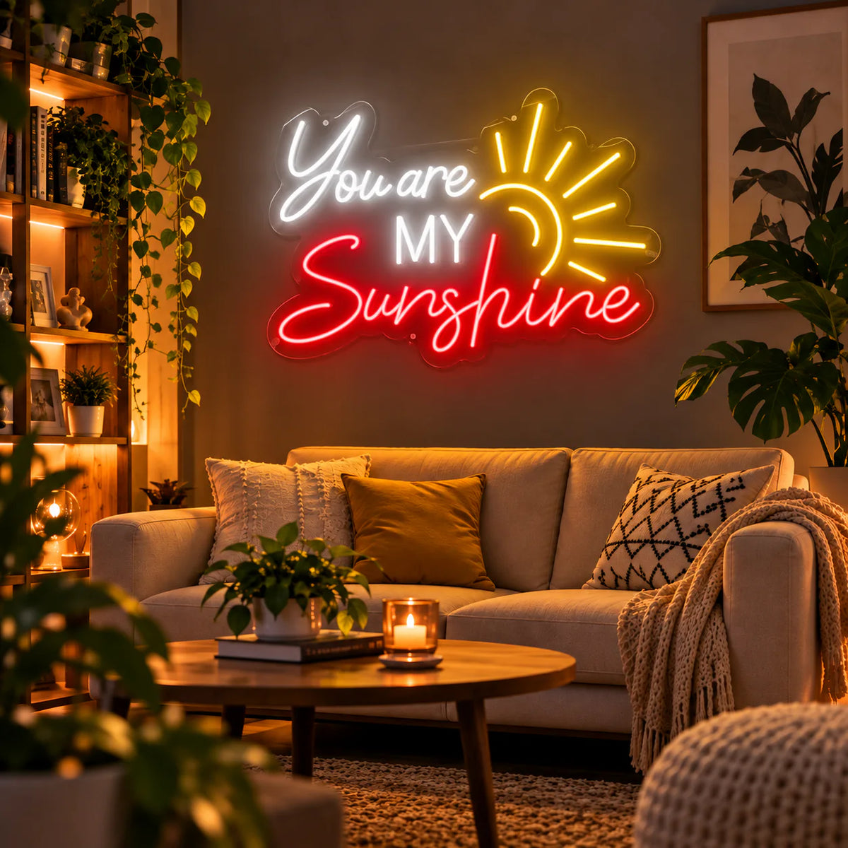 You Are My Sunshine Neon Sign