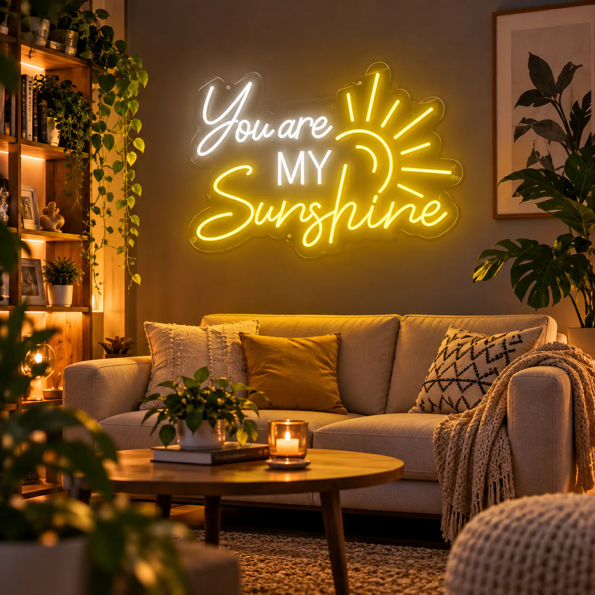 You Are My Sunshine Neon Sign